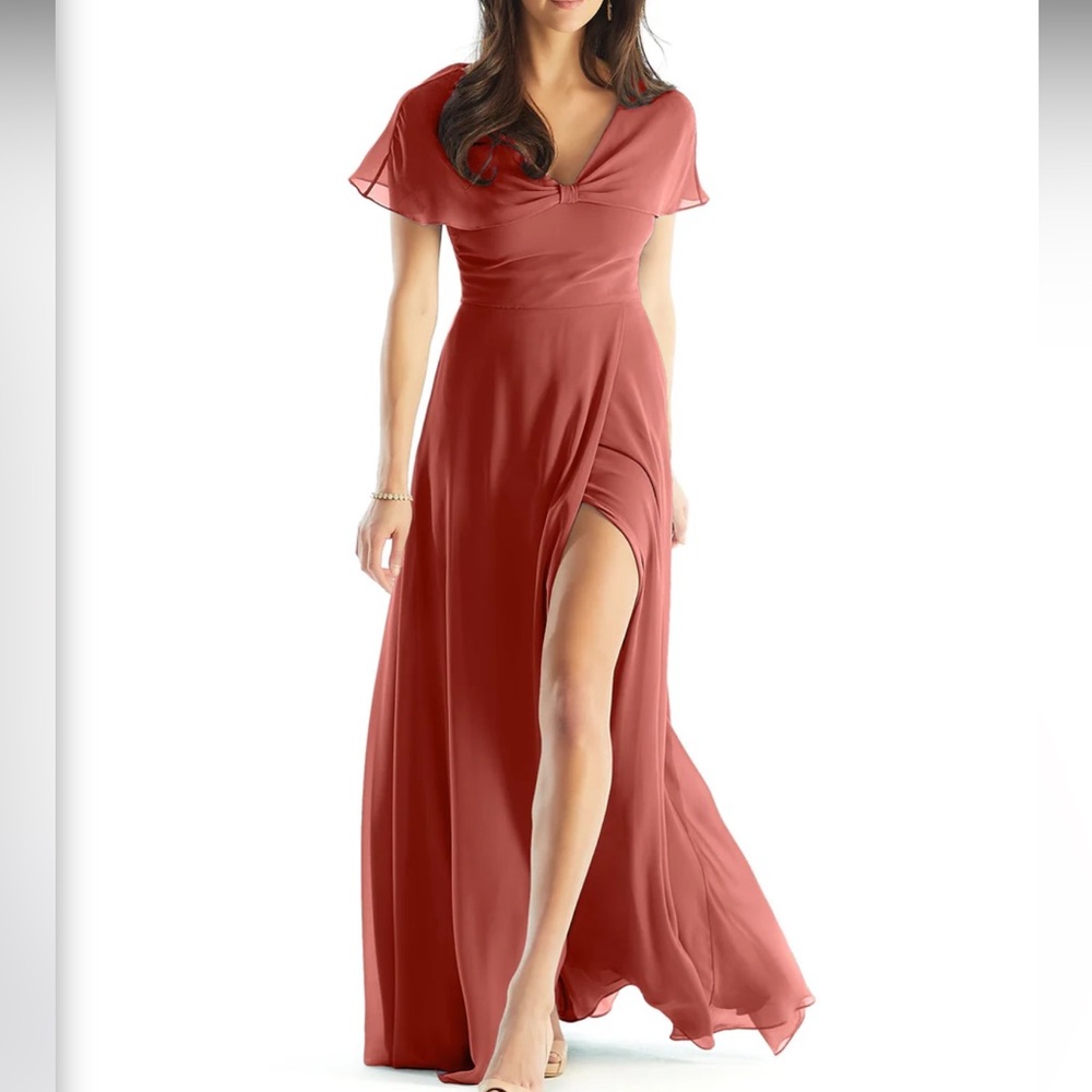 Morilee 31232 Feminine Capelet
Sleeve Bridesmaid Dress
18